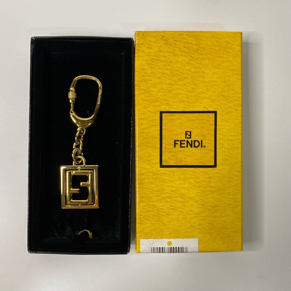 Fendi Gold Keychain